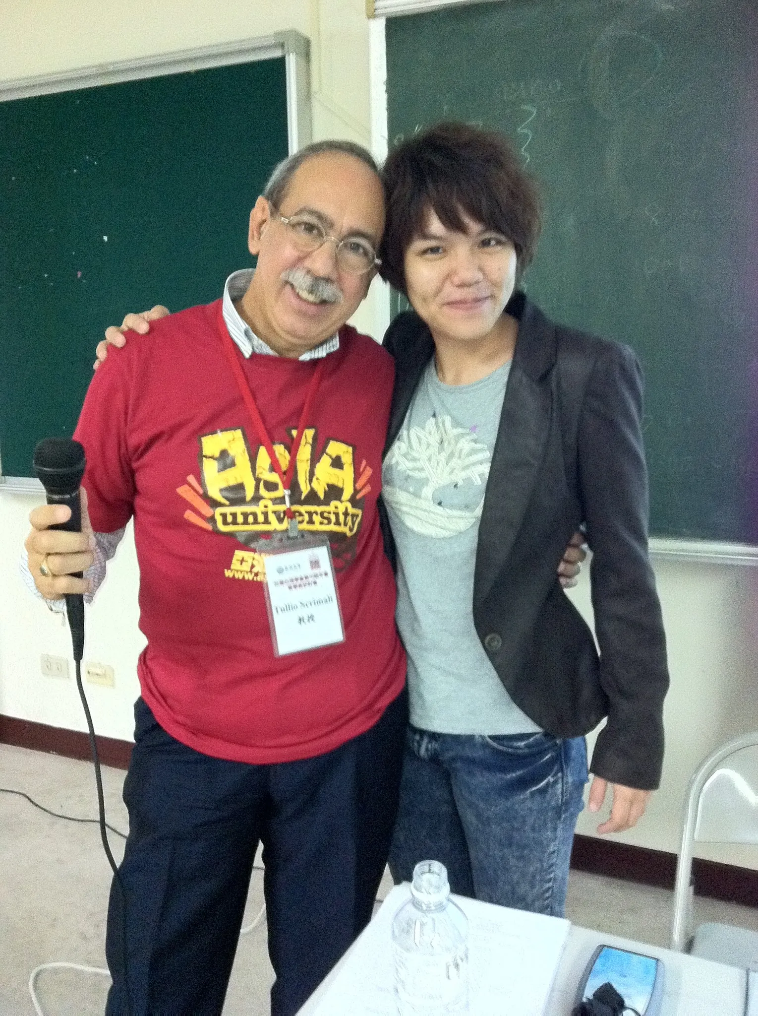 Prof. Tullio Scrimali alla Asia University di Taiwan